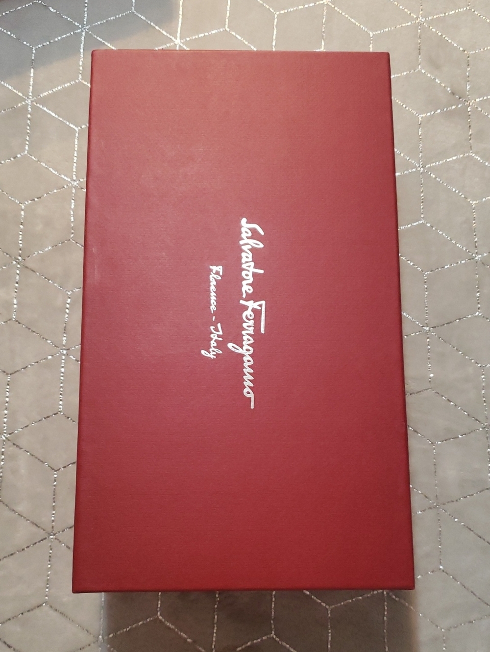 SALVATORE FERRAGAMO | Dark Red Empty Box